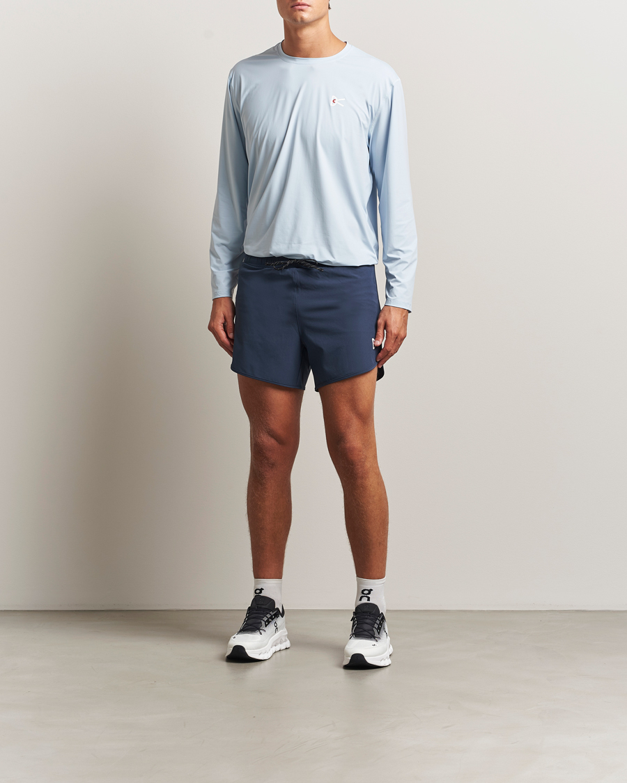 Men | Shorts | District Vision | 5 Inch Training Shorts Pacific Blue