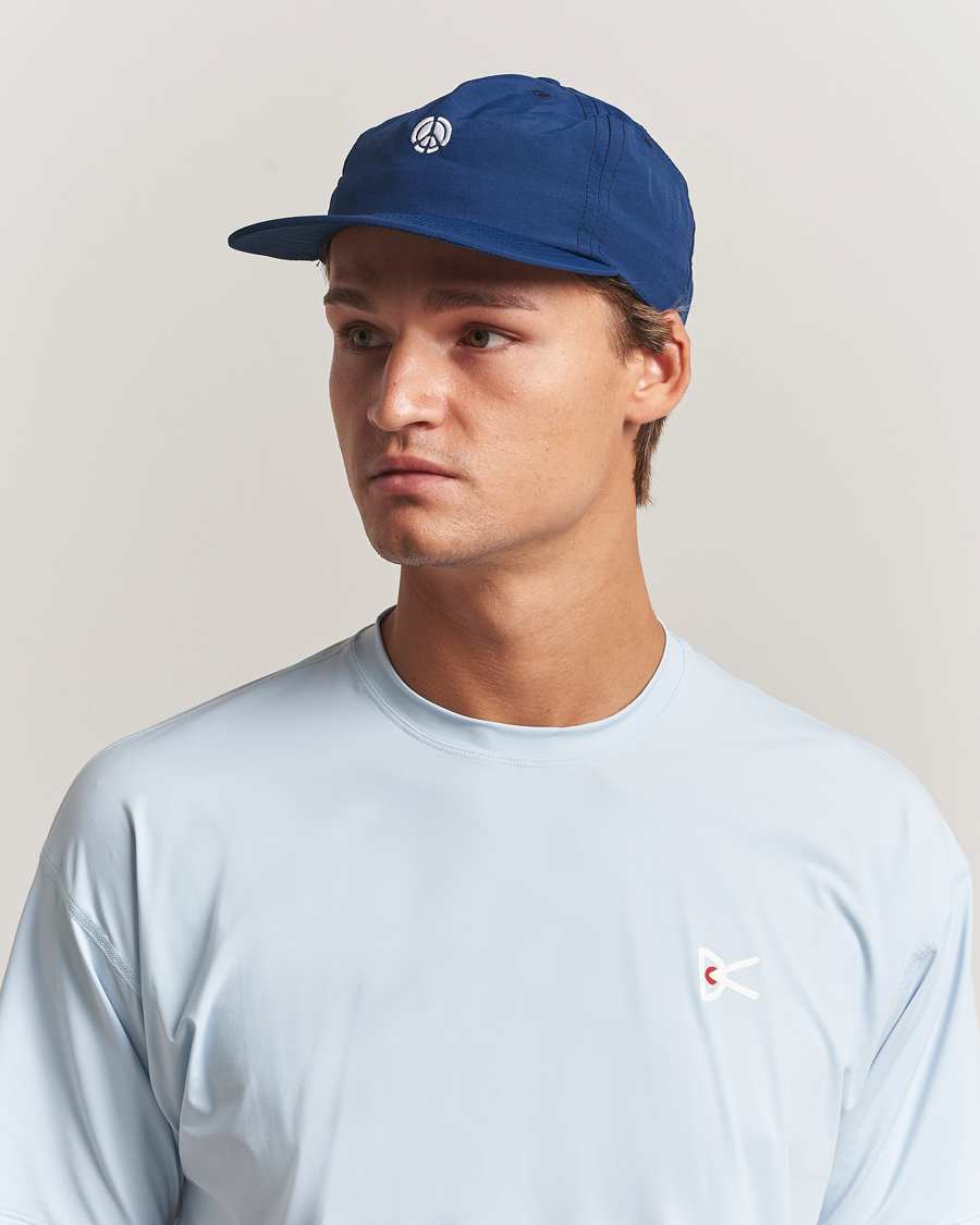 District Vision 5 Panel Nylon Cap Navy at CareOfCarl.com