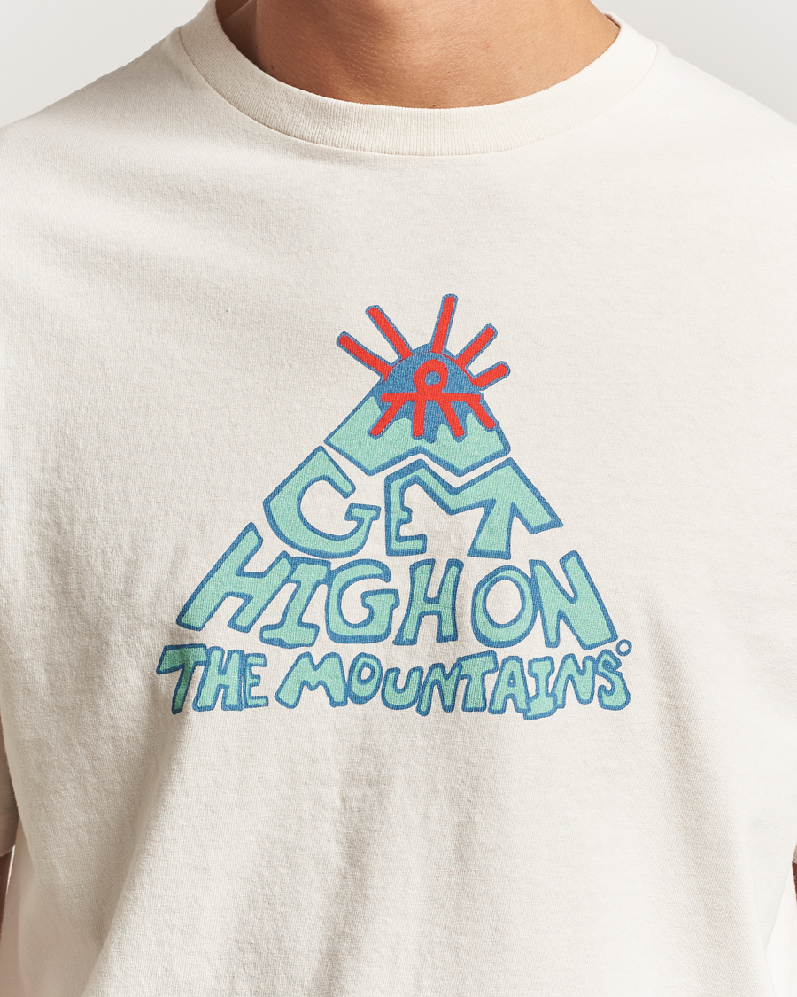 Men | T-Shirts | District Vision | California Cotton T-Shirt Vintage White