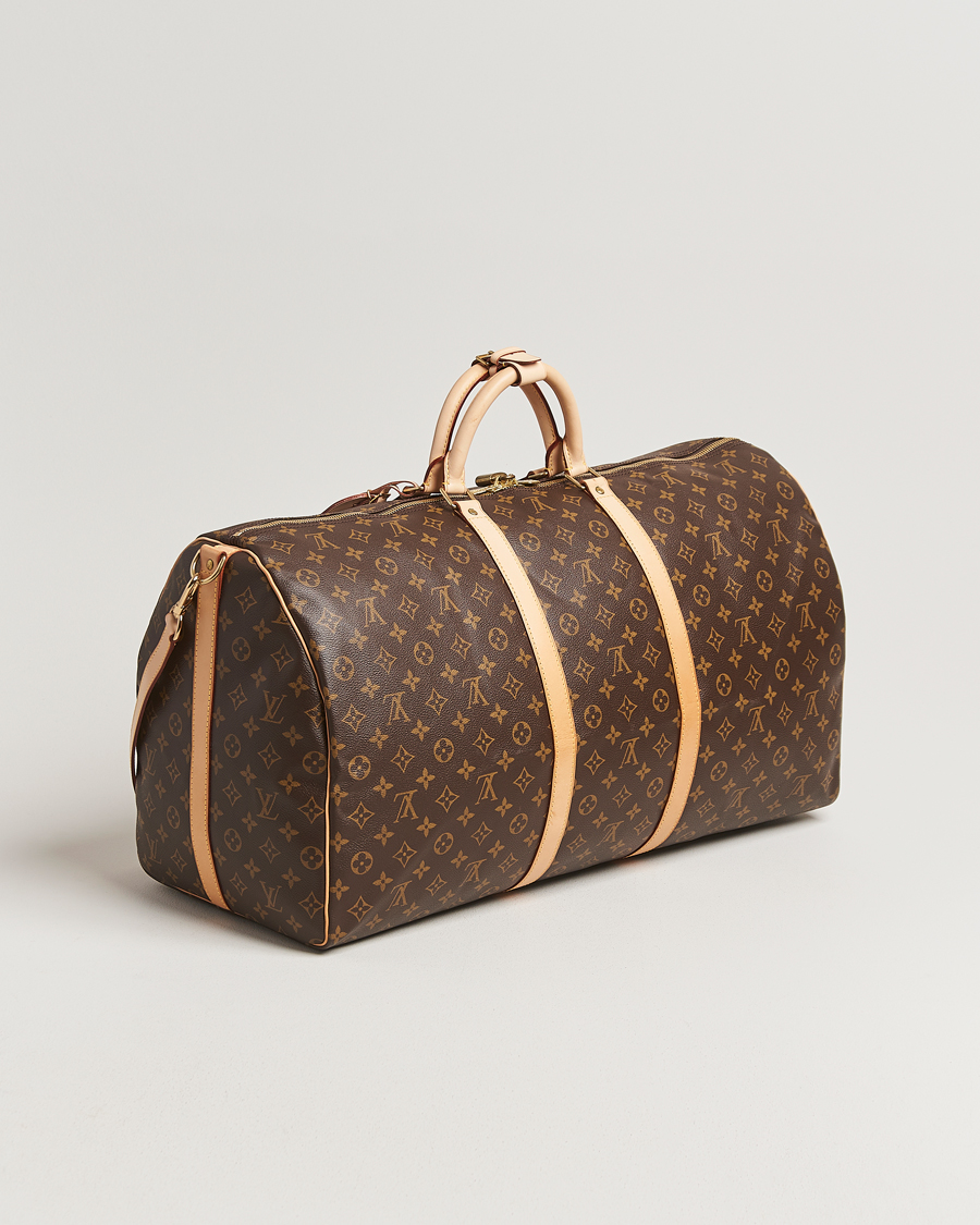 Men | Louis Vuitton Pre-Owned Keepall Bandoulière 60 Monogram | Louis Vuitton Pre-Owned | Keepall Bandoulière 60 Monogram