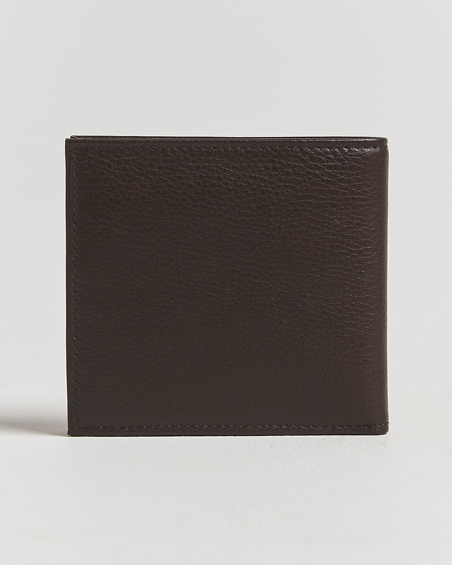 Men | Polo Ralph Lauren Pebbled Leather Billfold Wallet Brown | Polo Ralph Lauren | Pebbled Leather Billfold Wallet Brown