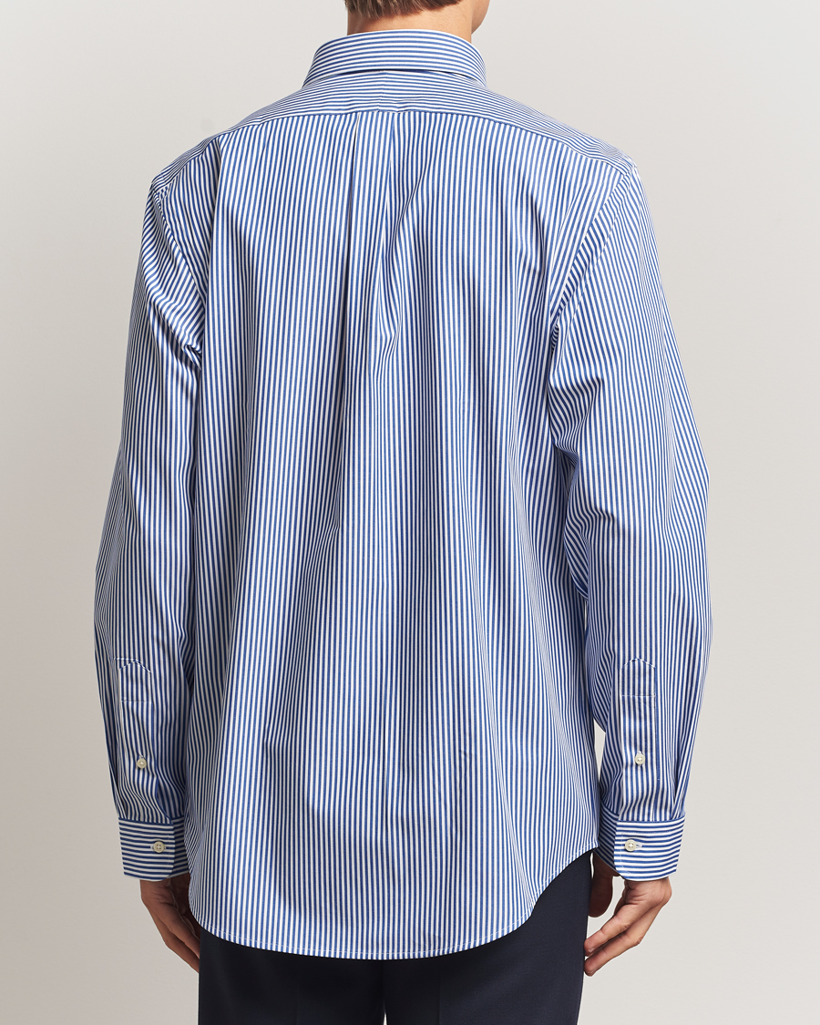 Men | Shirts | Polo Ralph Lauren | Custom Fit Stretch Poplin Shirt Bengal Stripe