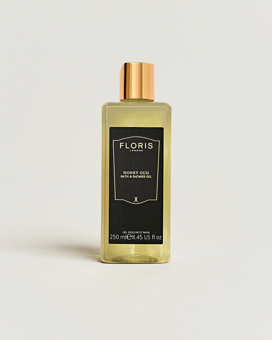 Men | Skincare | Floris London | Honey Oud Bath & Shower Gel 250ml