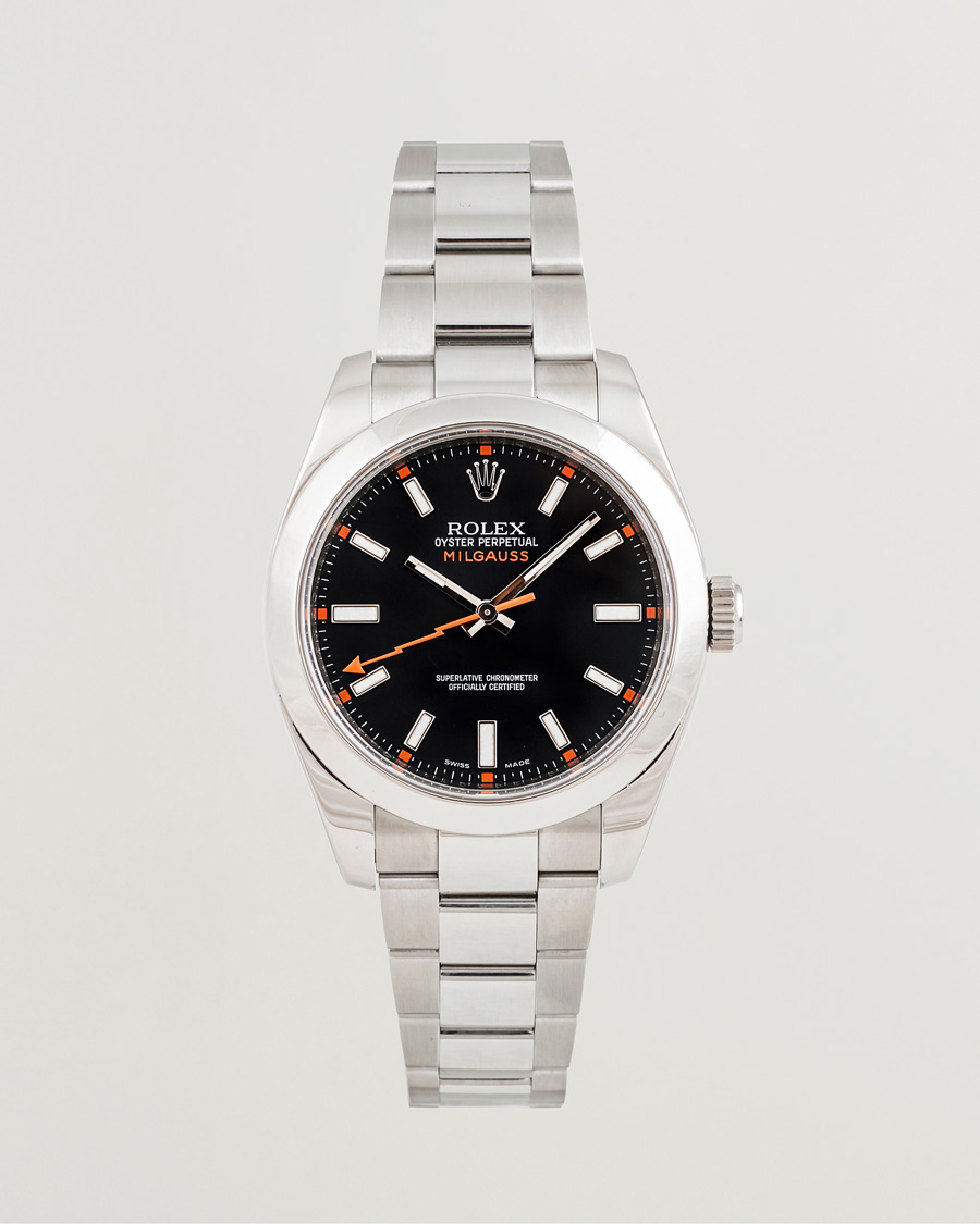 Men | Rolex Pre-Owned Milgauss | Rolex Pre-Owned | Milgauss