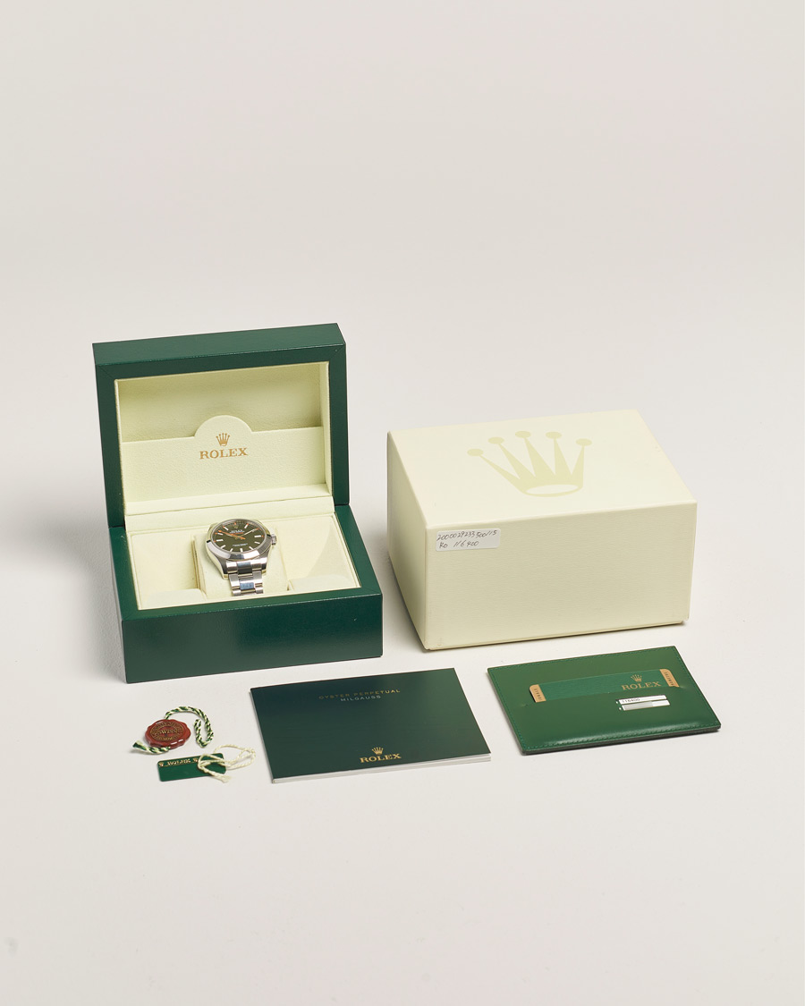 Men | Rolex Pre-Owned Milgauss | Rolex Pre-Owned | Milgauss