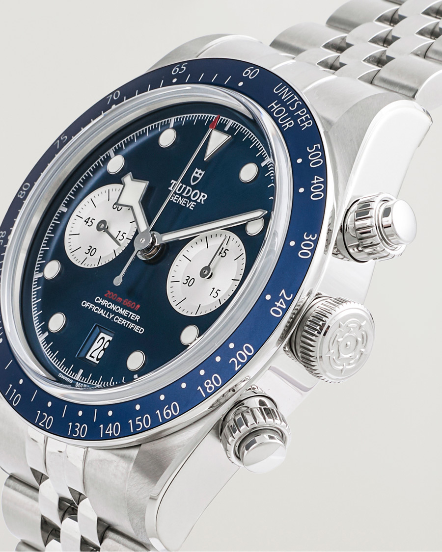 Men | Tudor Pre-Owned Black Bay Chrono Boutique Edition  | Tudor Pre-Owned | Black Bay Chrono Boutique Edition 