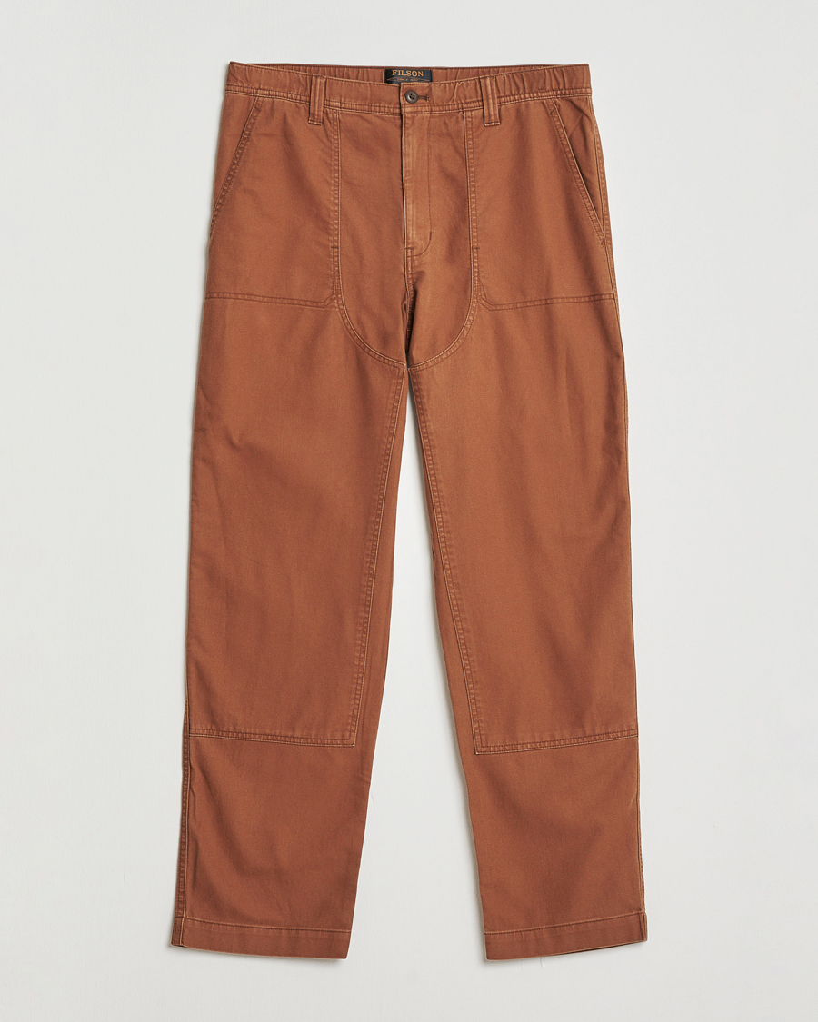 Men | Trousers | Filson | Clarkston Double Front Pants Brown