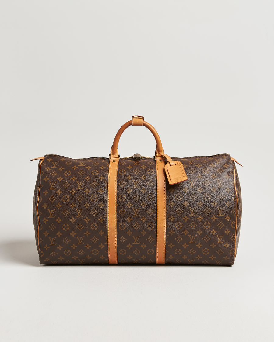 Men | Louis Vuitton Pre-Owned Keepall 55 Monogram | Louis Vuitton Pre-Owned | Keepall 55 Monogram