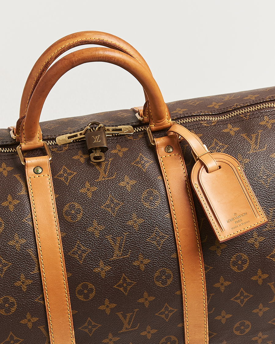 Men | Louis Vuitton Pre-Owned Keepall 55 Monogram | Louis Vuitton Pre-Owned | Keepall 55 Monogram