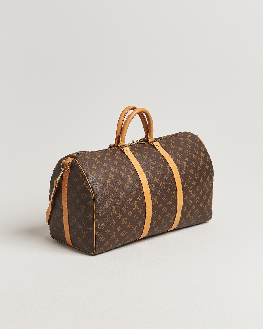 Men | Louis Vuitton Pre-Owned Keepall Bandoulière 50 Monogram | Louis Vuitton Pre-Owned | Keepall Bandoulière 50 Monogram