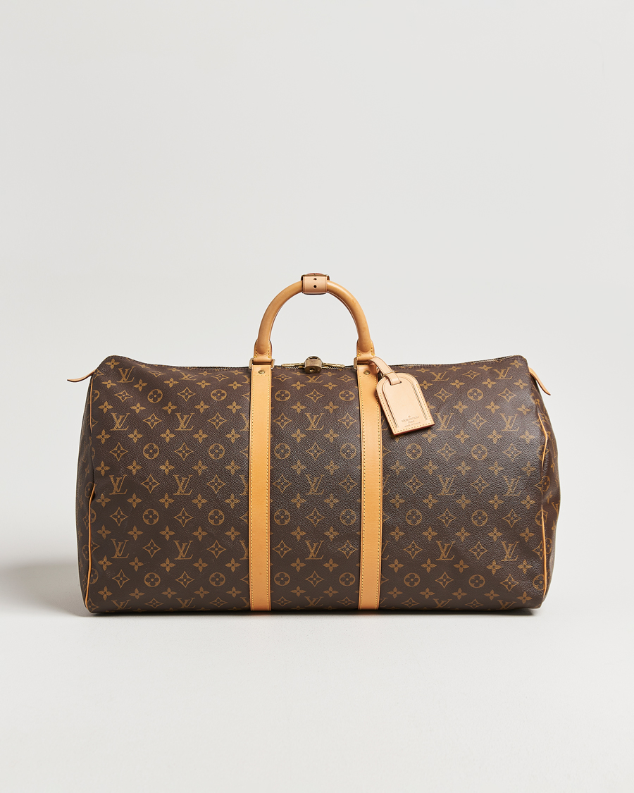 Men | Louis Vuitton Pre-Owned Keepall 55 Monogram | Louis Vuitton Pre-Owned | Keepall 55 Monogram