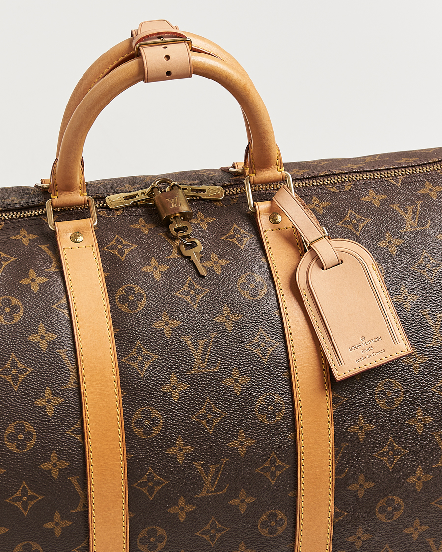 Men | Louis Vuitton Pre-Owned Keepall 55 Monogram | Louis Vuitton Pre-Owned | Keepall 55 Monogram