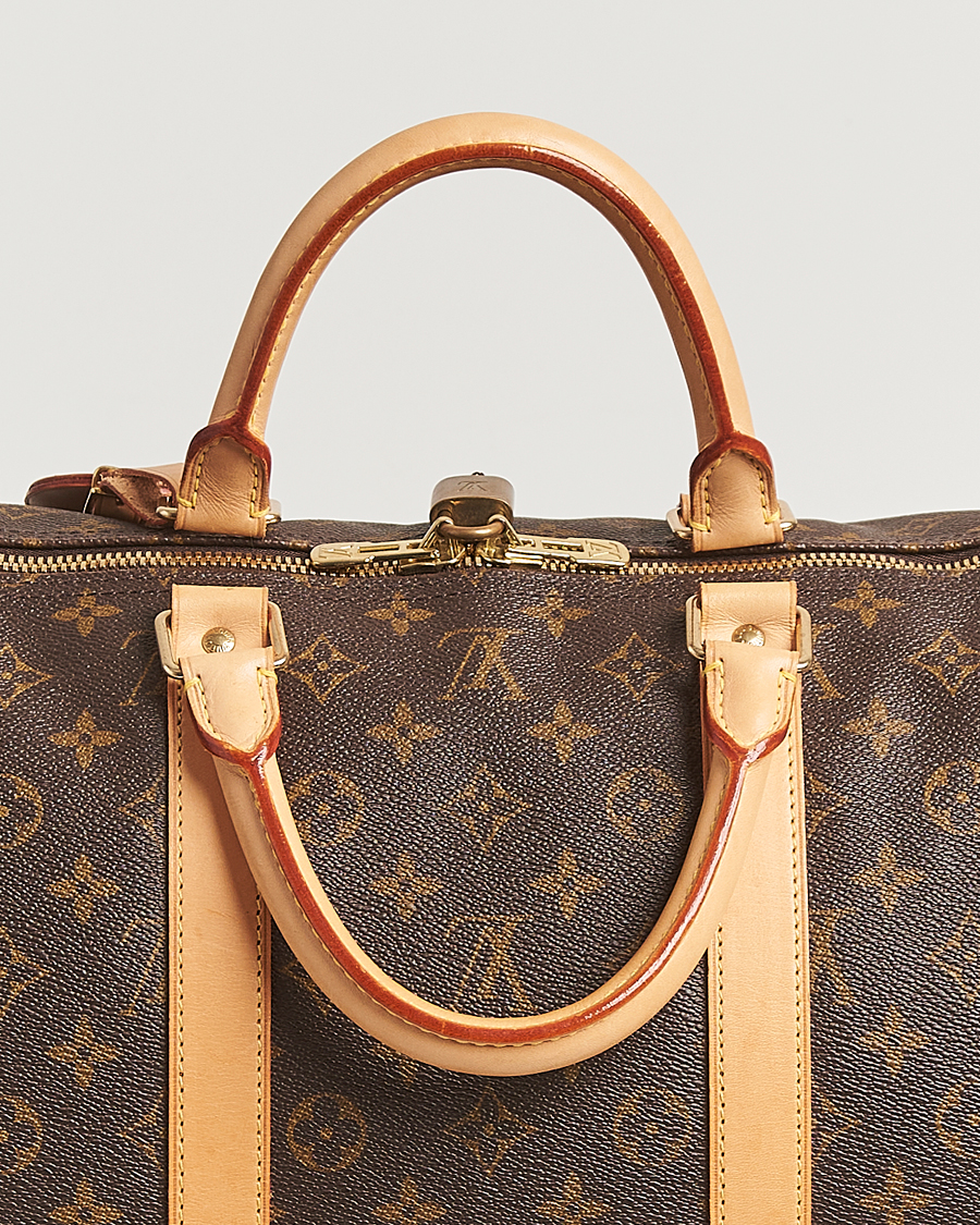 Men | Louis Vuitton Pre-Owned Keepall Bandoulière 55 Monogram | Louis Vuitton Pre-Owned | Keepall Bandoulière 55 Monogram
