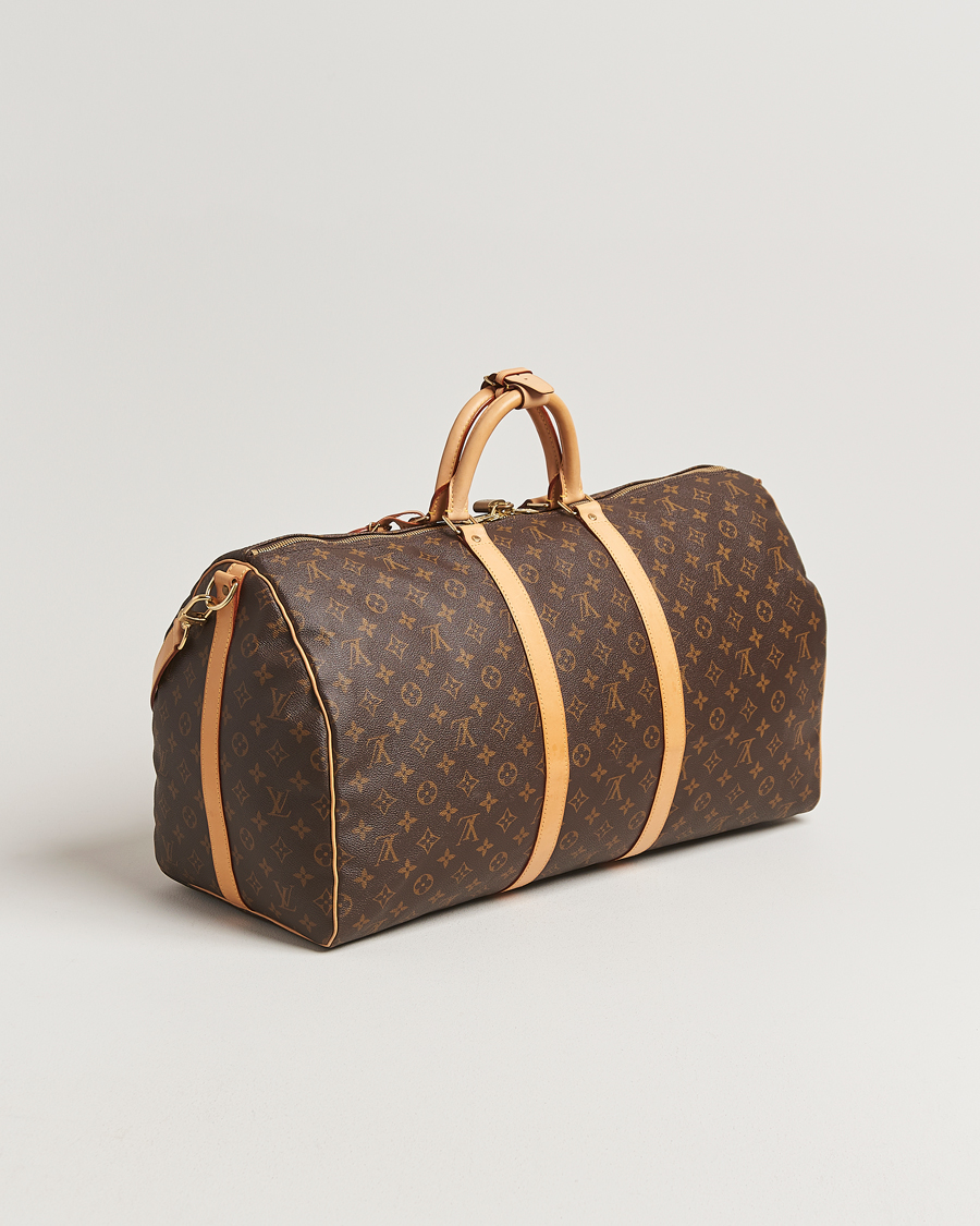 Men | Louis Vuitton Pre-Owned Keepall Bandoulière 55 Monogram | Louis Vuitton Pre-Owned | Keepall Bandoulière 55 Monogram