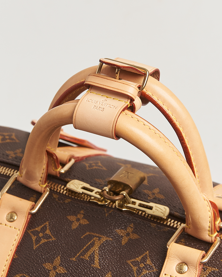 Men | Louis Vuitton Pre-Owned Keepall Bandoulière 55 Monogram | Louis Vuitton Pre-Owned | Keepall Bandoulière 55 Monogram