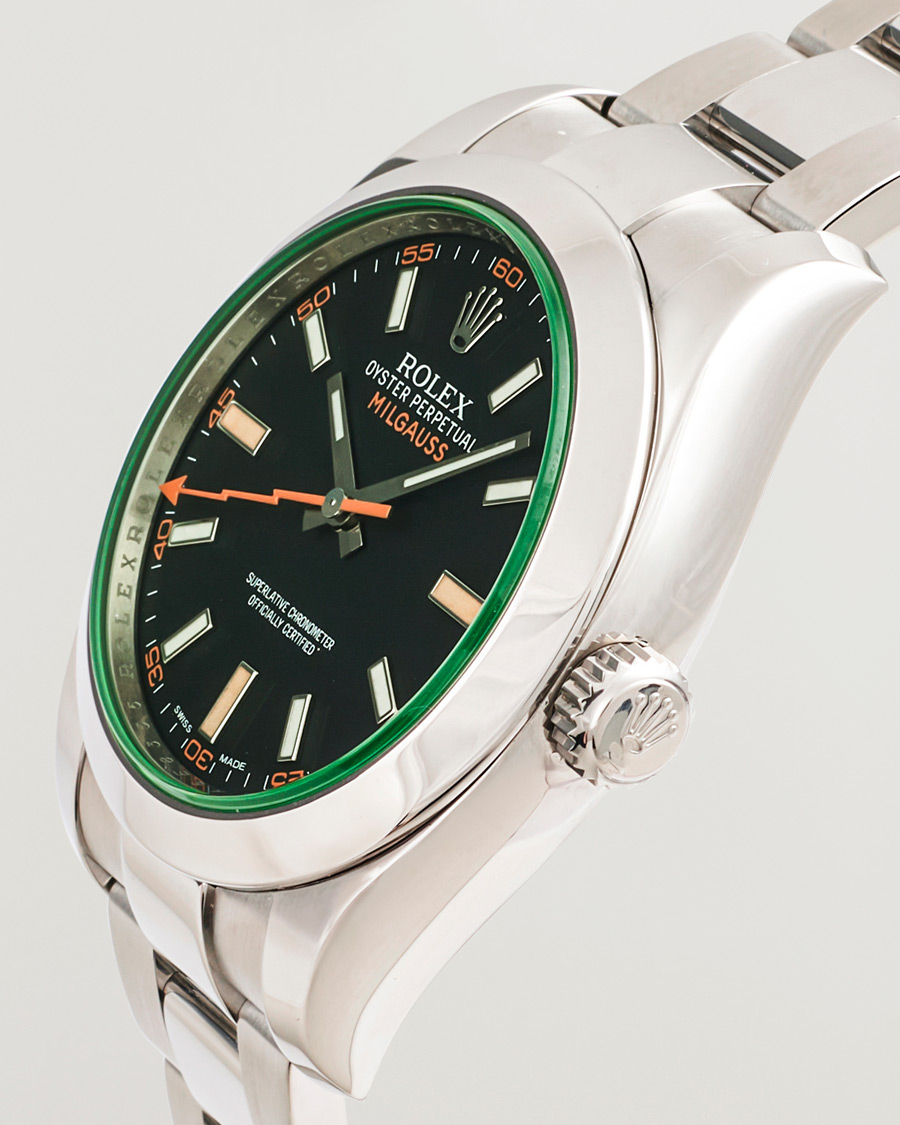 Men | Rolex Pre-Owned Milgauss | Rolex Pre-Owned | Milgauss