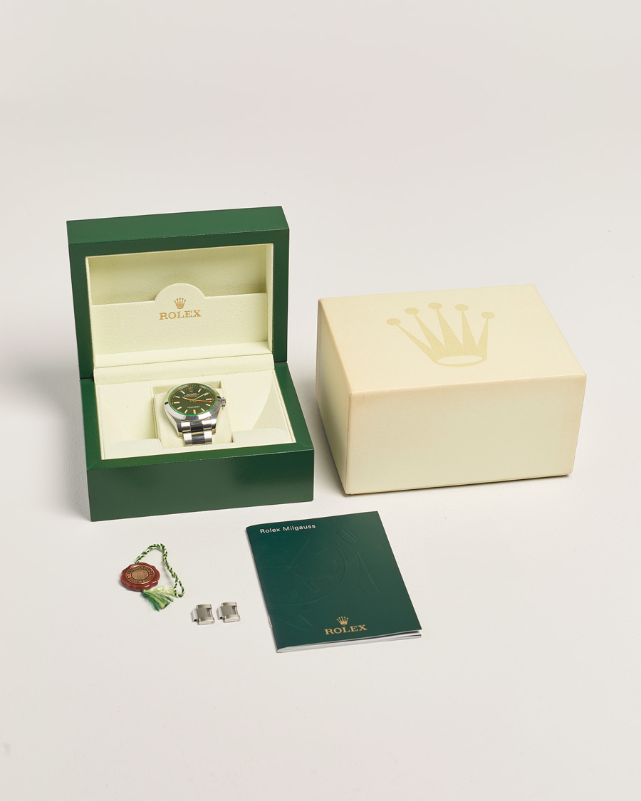 Men | Rolex Pre-Owned Milgauss | Rolex Pre-Owned | Milgauss