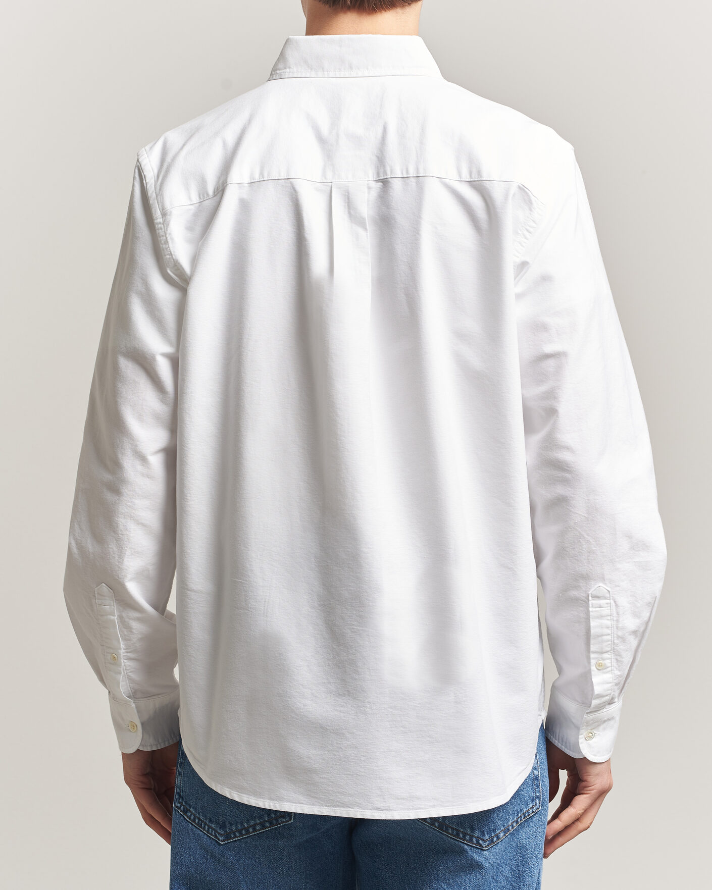 Men | Shirts | A Day's March | Classic Oxford Shirt White