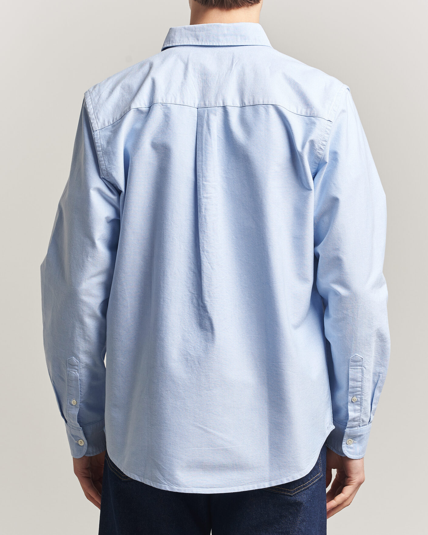 Men | Shirts | A Day's March | Classic Oxford Shirt Light Blue