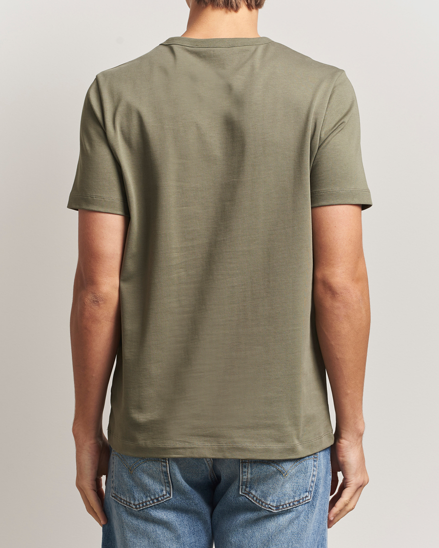 Men | T-Shirts | A Day's March | Heavyweight T-Shirt Smoke Olive