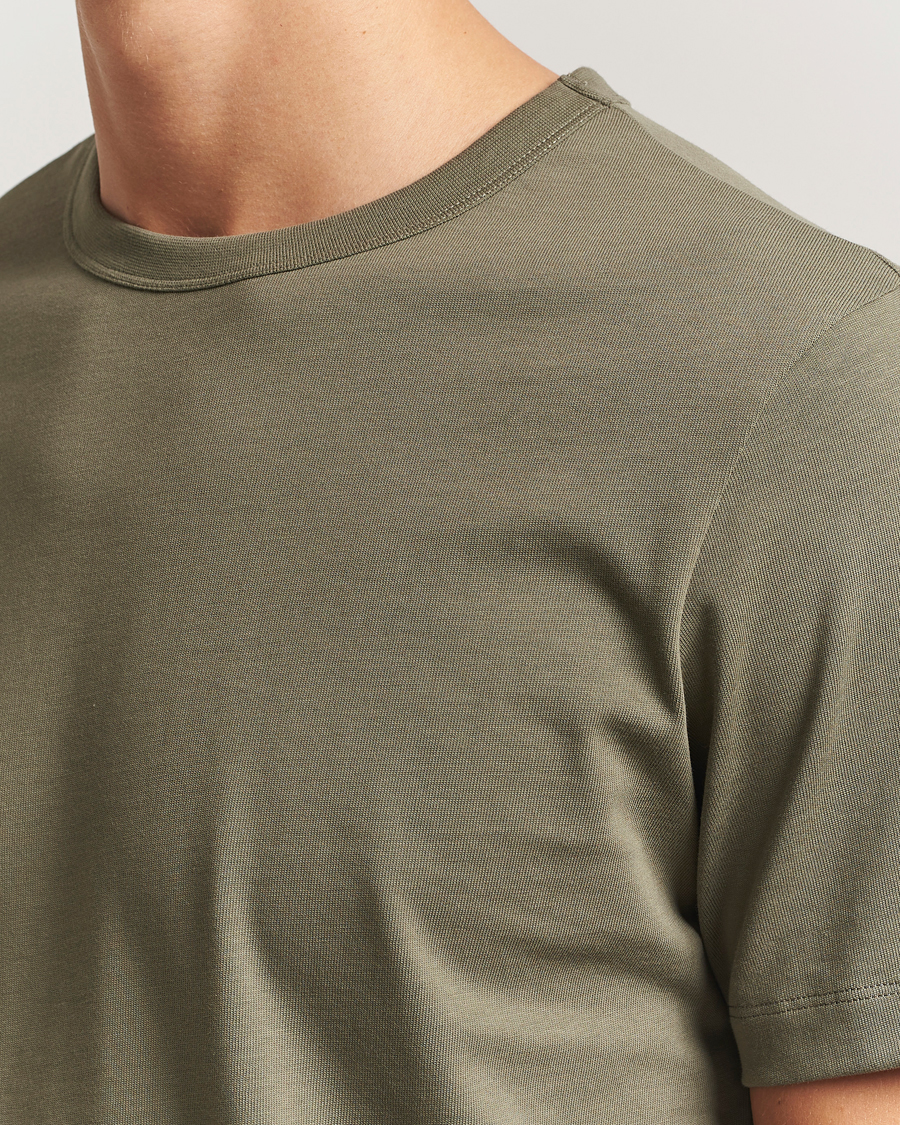 Men | T-Shirts | A Day's March | Heavyweight T-Shirt Smoke Olive