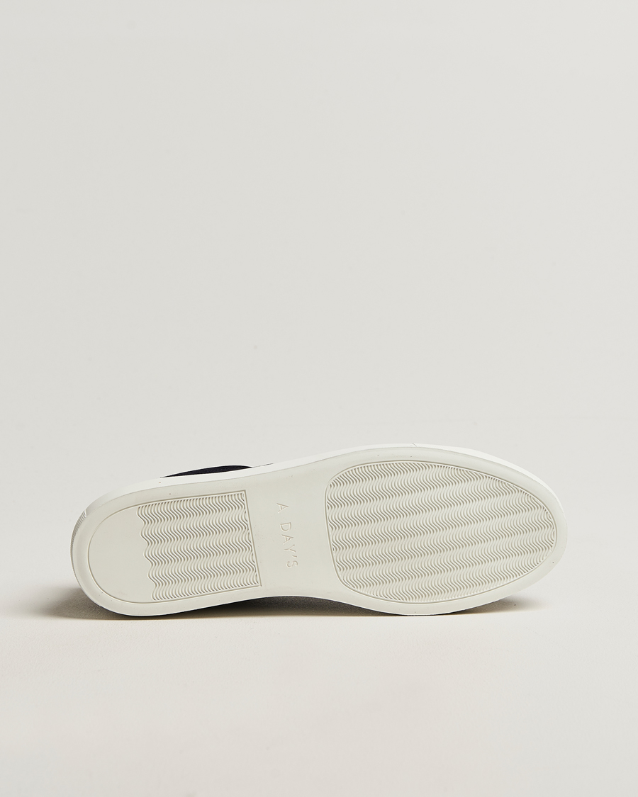 Men | Sneakers | A Day's March | Suede Marching Sneaker Navy