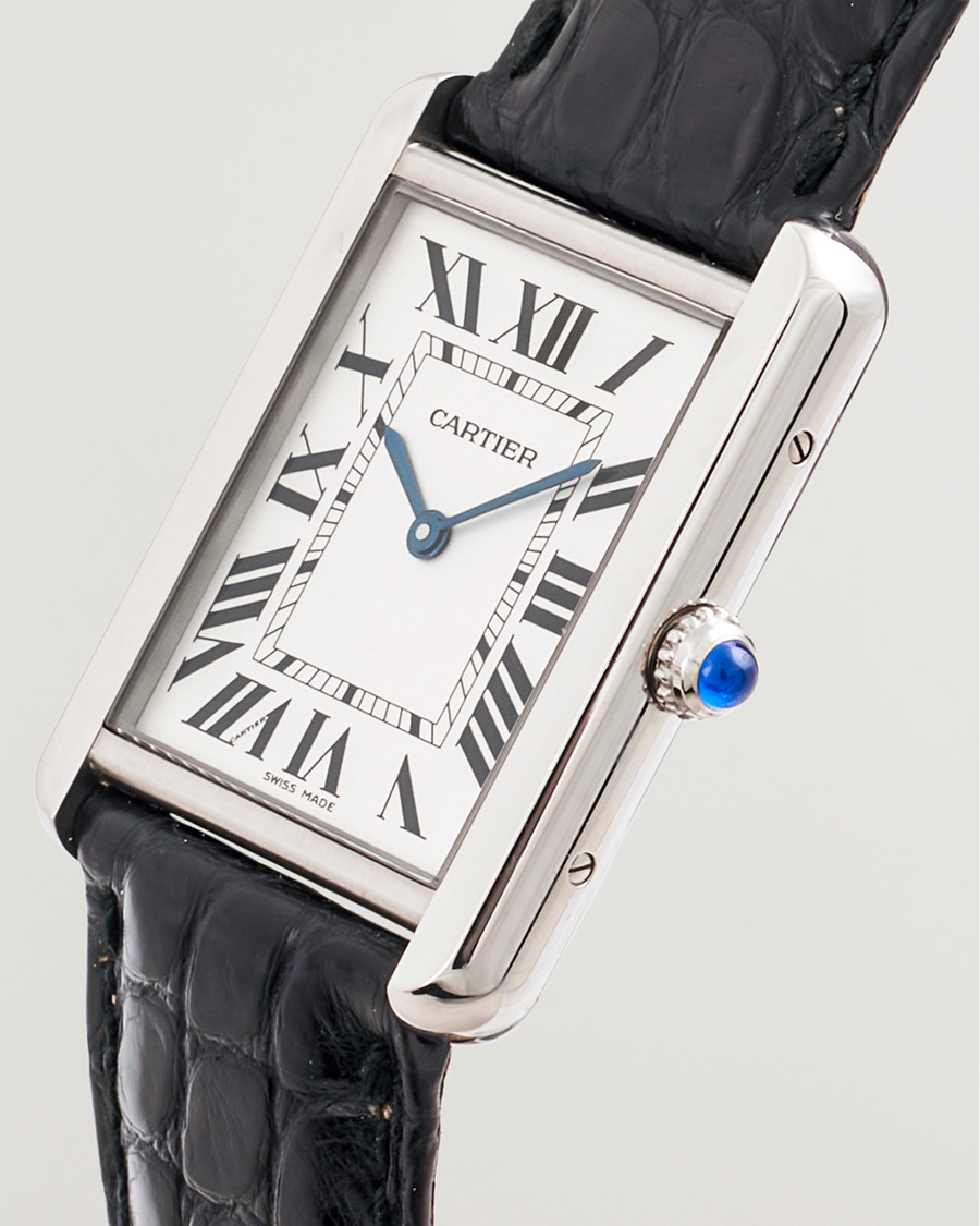 Men | Cartier Pre-Owned Tank solo | Cartier Pre-Owned | Tank solo