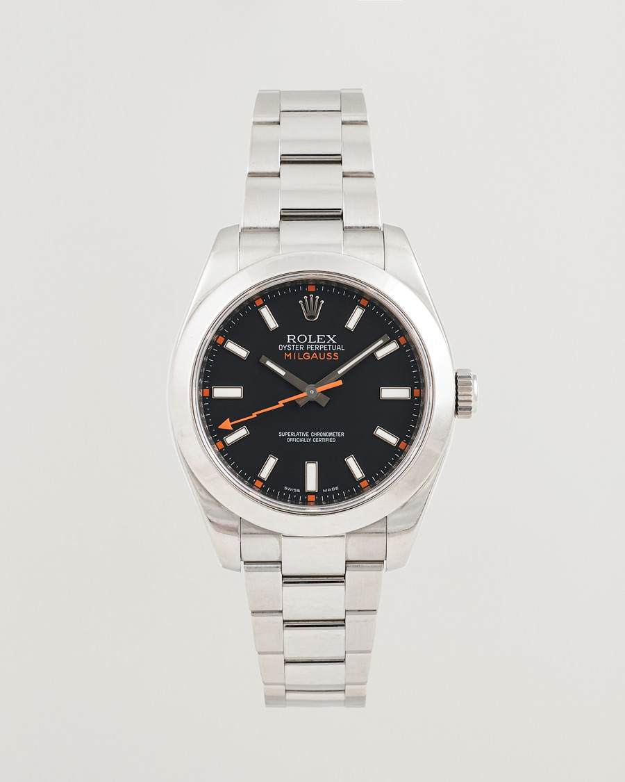 Men | Rolex Pre-Owned Milgauss | Rolex Pre-Owned | Milgauss