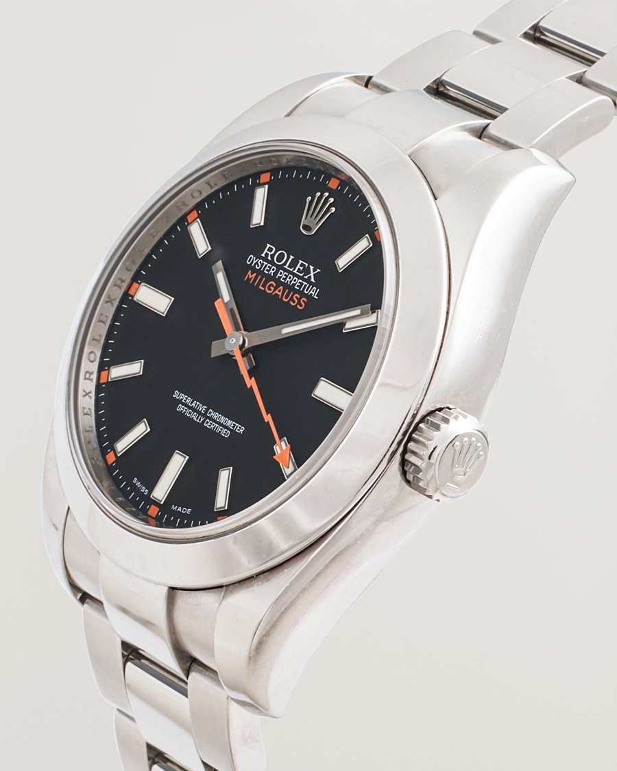 Men | Rolex Pre-Owned Milgauss | Rolex Pre-Owned | Milgauss