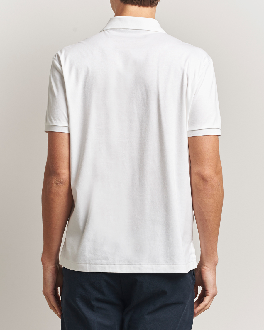 Men | Polo Shirts | Polo Ralph Lauren | Custom Slim Fit Cotton Polo White