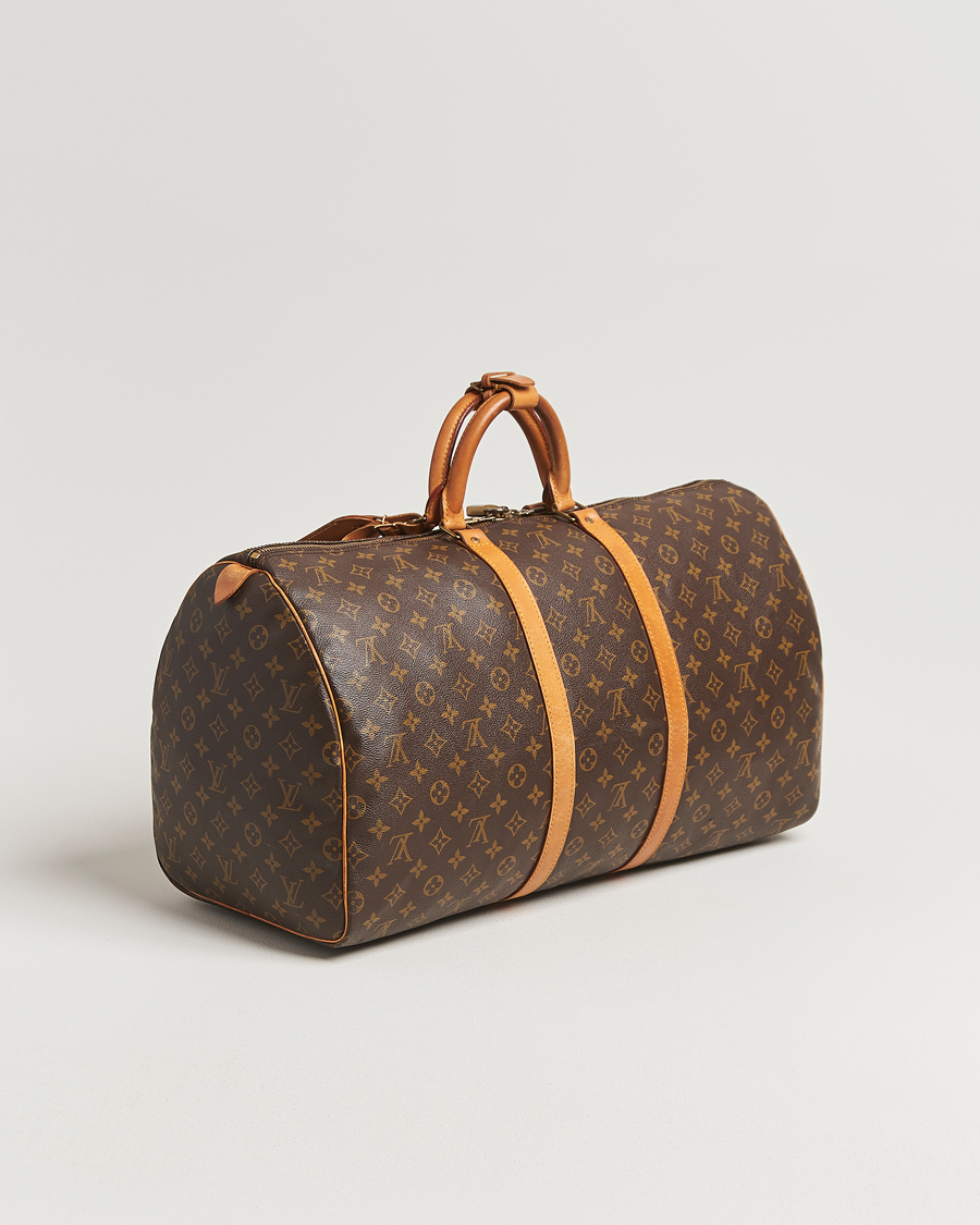 Men | Louis Vuitton Pre-Owned Keepall 55 Monogram | Louis Vuitton Pre-Owned | Keepall 55 Monogram