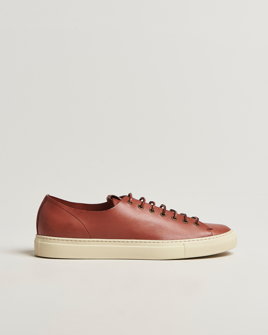 Men | Sneakers | Buttero | Tanino Leather Sneaker Cognac