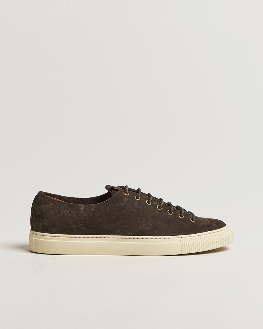 Men | Sneakers | Buttero | Tanino Suede Sneaker Dark Brown