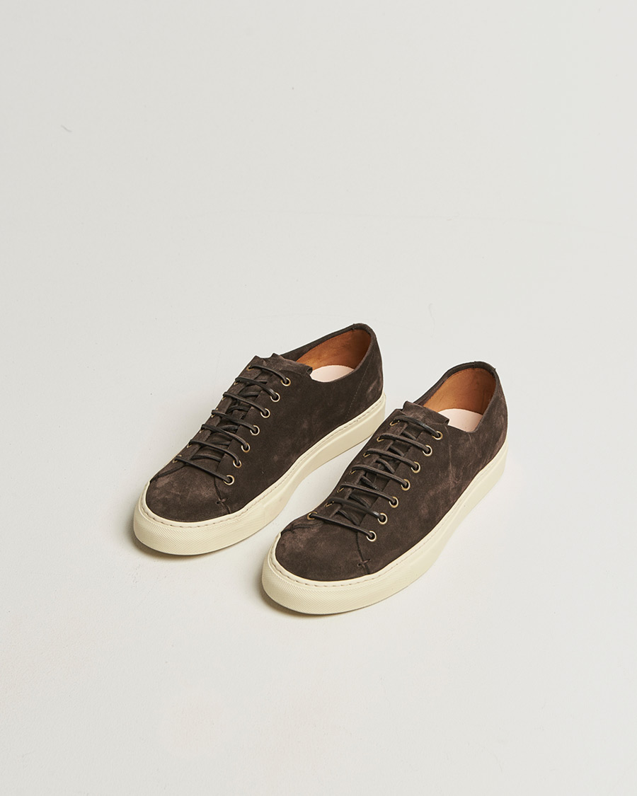 Men | Sneakers | Buttero | Tanino Suede Sneaker Dark Brown