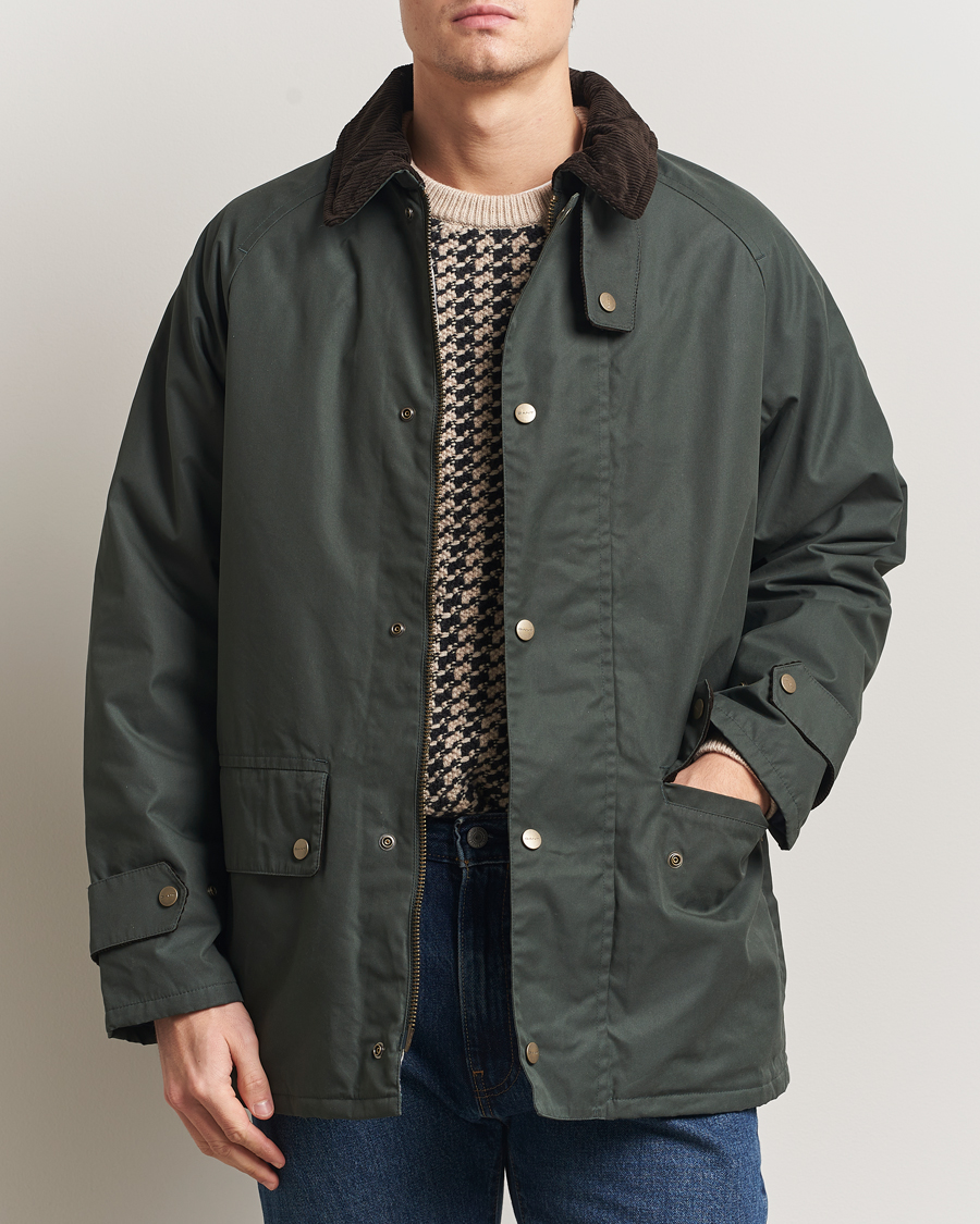 Sunflower Waxed Ripstop Jacket Black at CareOfCarl.com