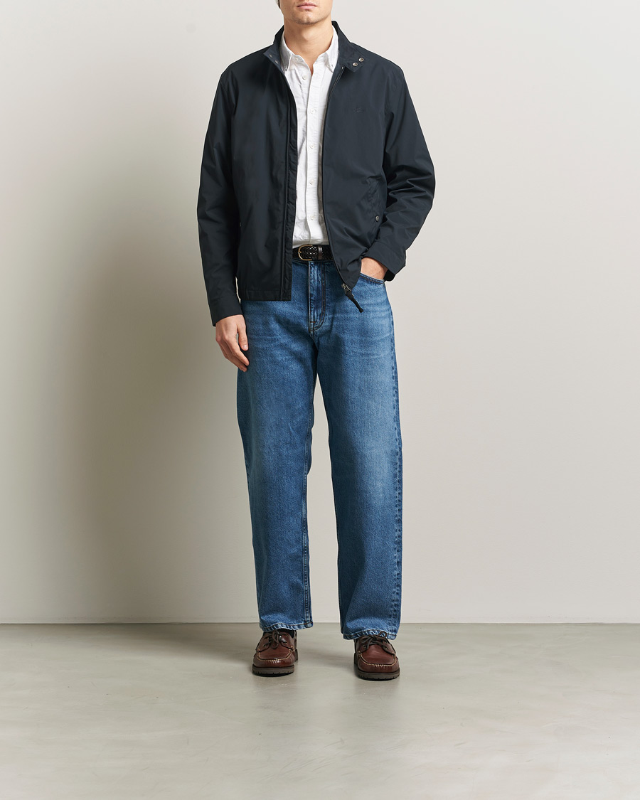 Men | Coats & Jackets | GANT | Lightweight Harrington Jacket Black