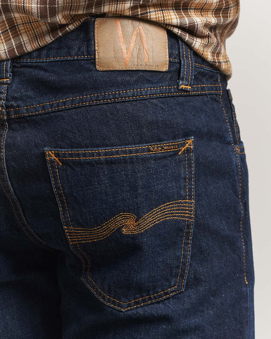 Men | Trousers | Nudie Jeans | Gritty Jackson Jeans Aged Indigo