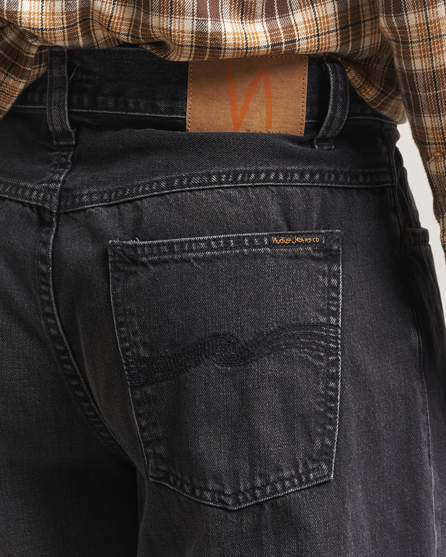Nudie Jeans Loud Larry Jeans Black Storm at CareOfCarl.com