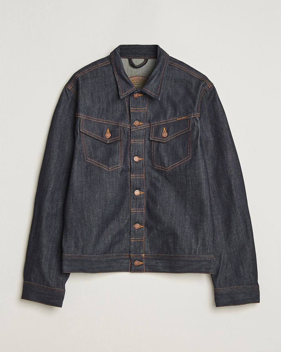 Men | Coats & Jackets | Nudie Jeans | Conny Denim Jacket Sunburns Blue