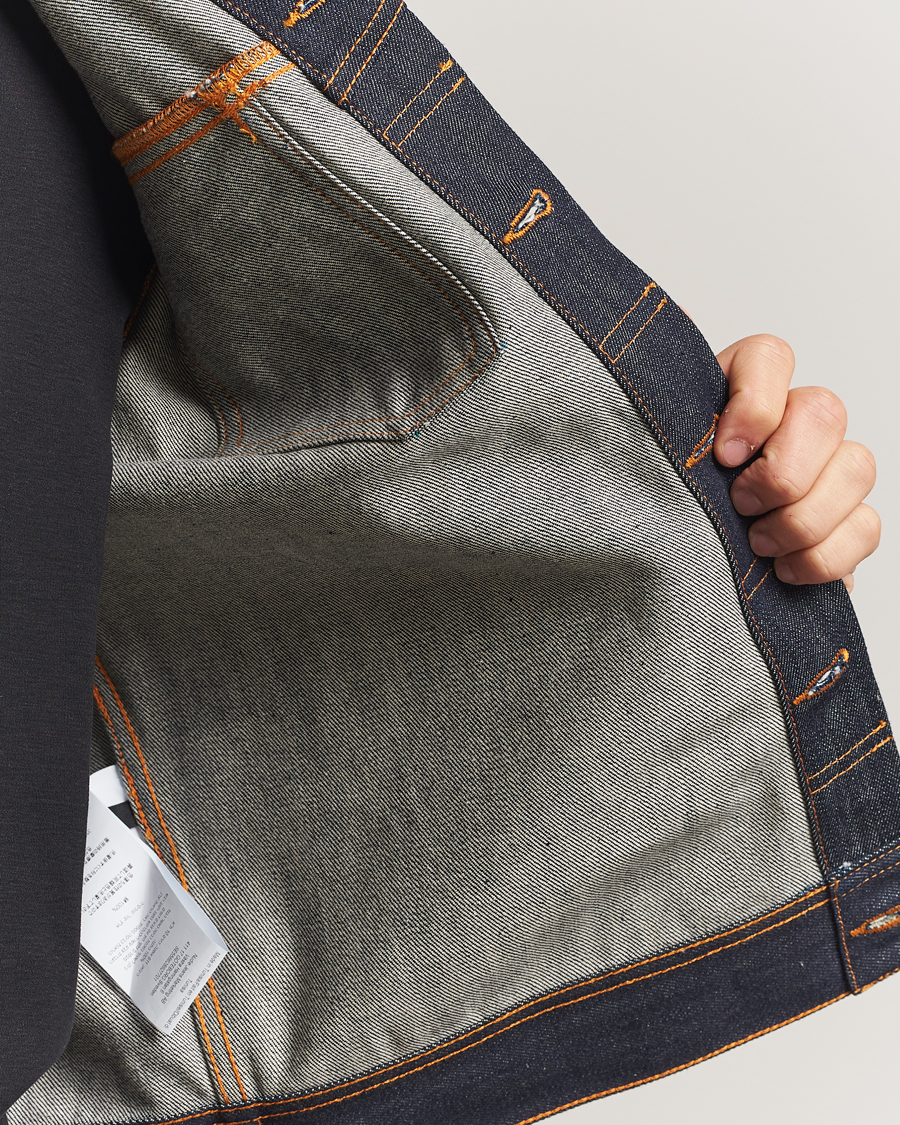 Men | Coats & Jackets | Nudie Jeans | Conny Denim Jacket Sunburns Blue