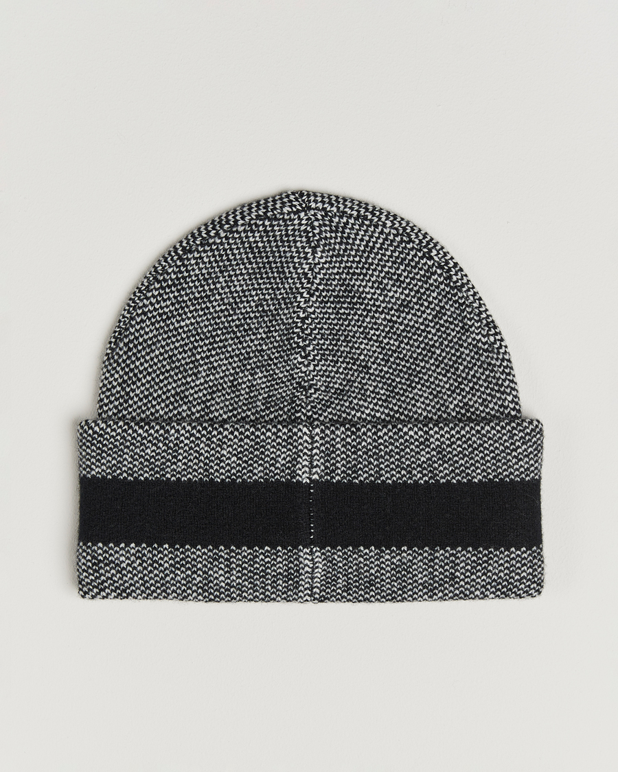 Men | Beanies | J.Lindeberg | Ernie Beanie Black Melange