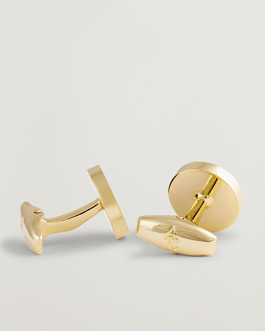 Men | Cufflinks | Amanda Christensen | Classic Cufflink Gold/Black