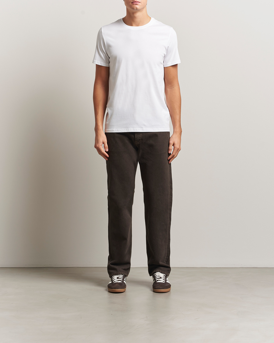 Men | T-Shirts | NN07 | Percy Crew Neck T-Shirt White