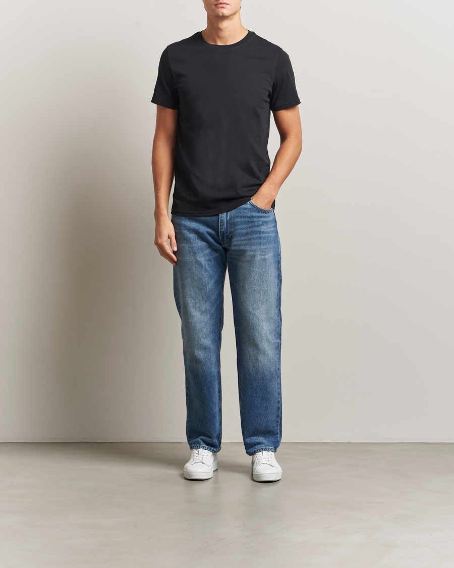 Men | T-Shirts | NN07 | Percy Crew Neck T-Shirt Black