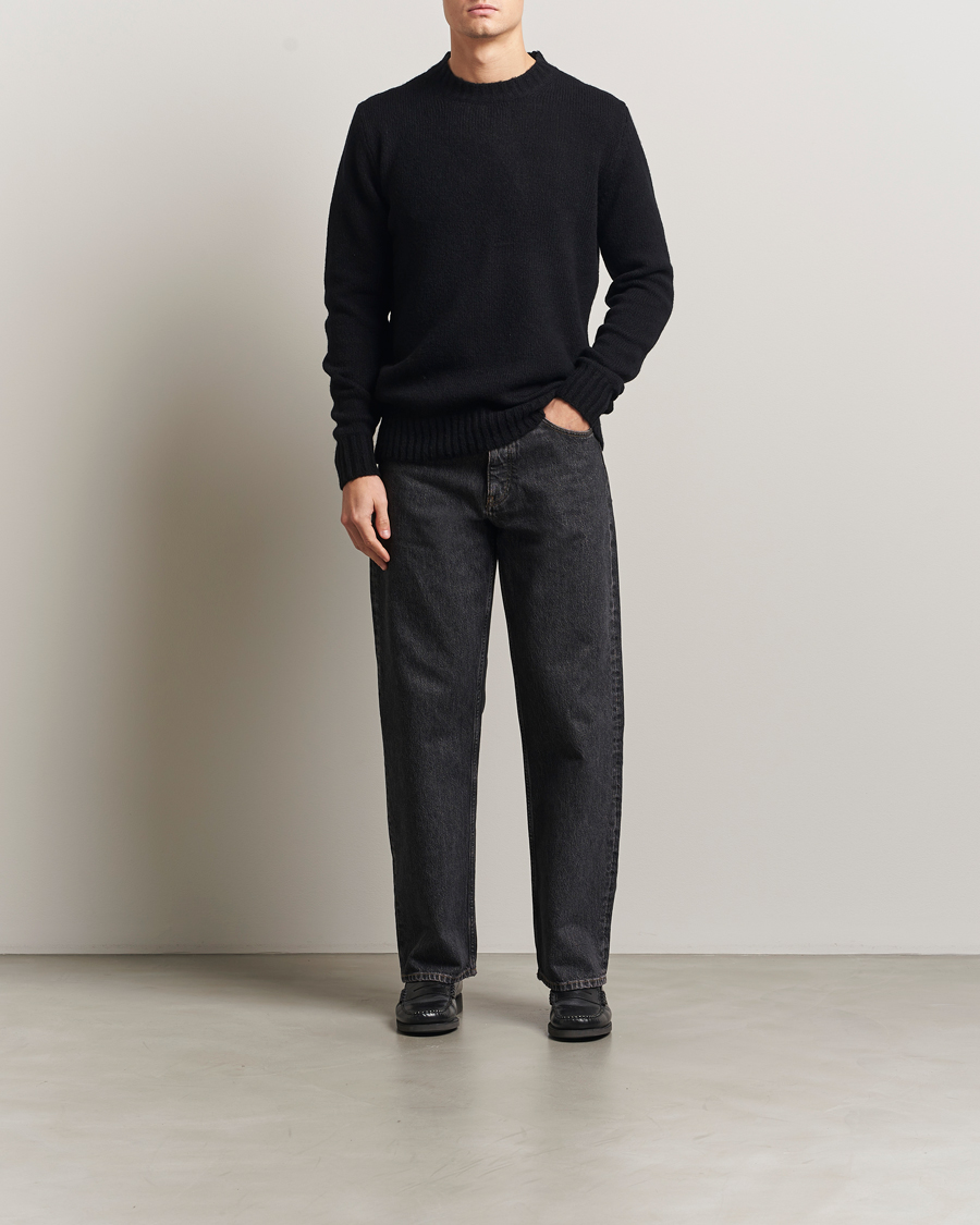 Men | Sweaters & Knitwear | NN07 | Lee Wool Knitted Sweater Black
