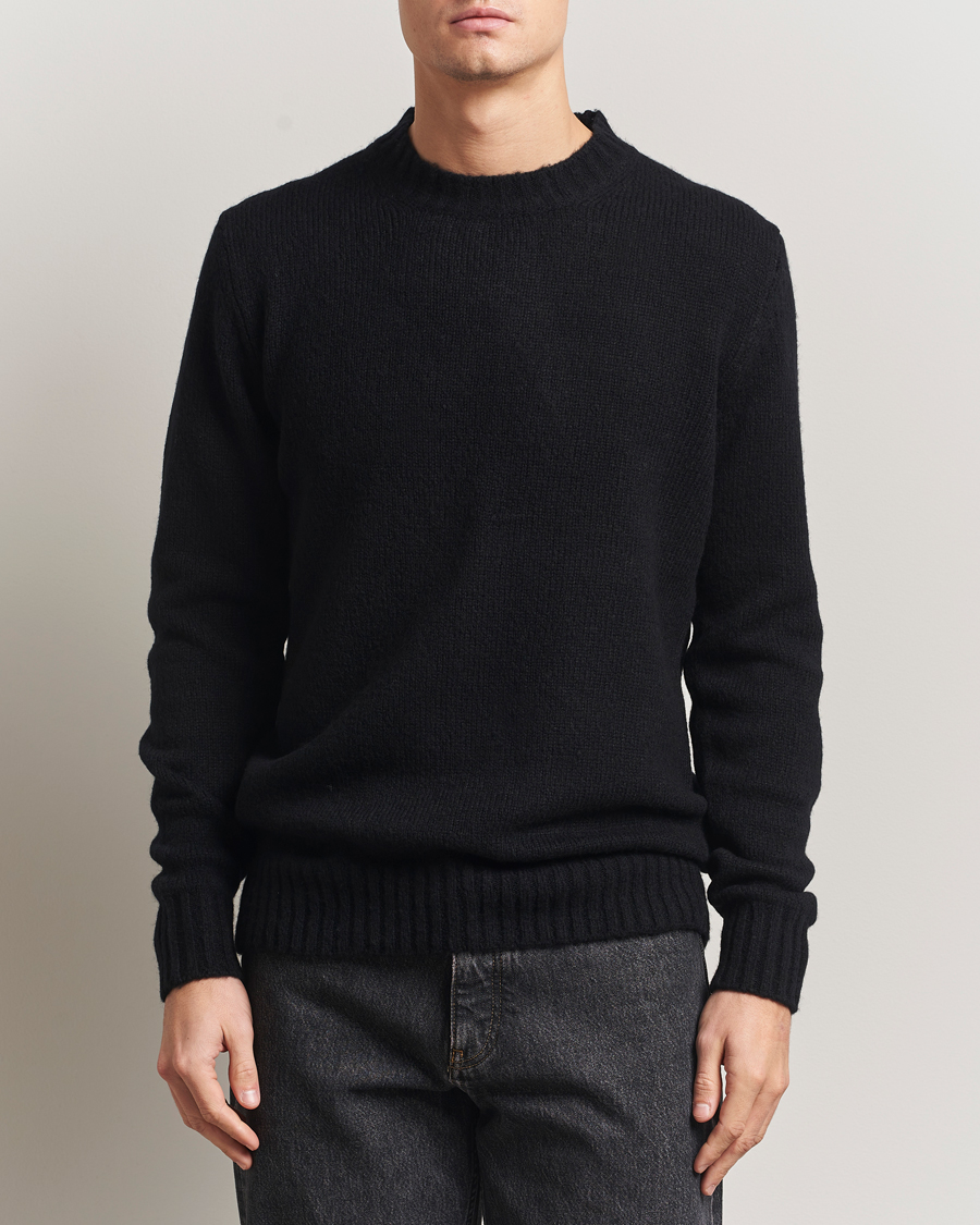 Men | Sweaters & Knitwear | NN07 | Lee Wool Knitted Sweater Black