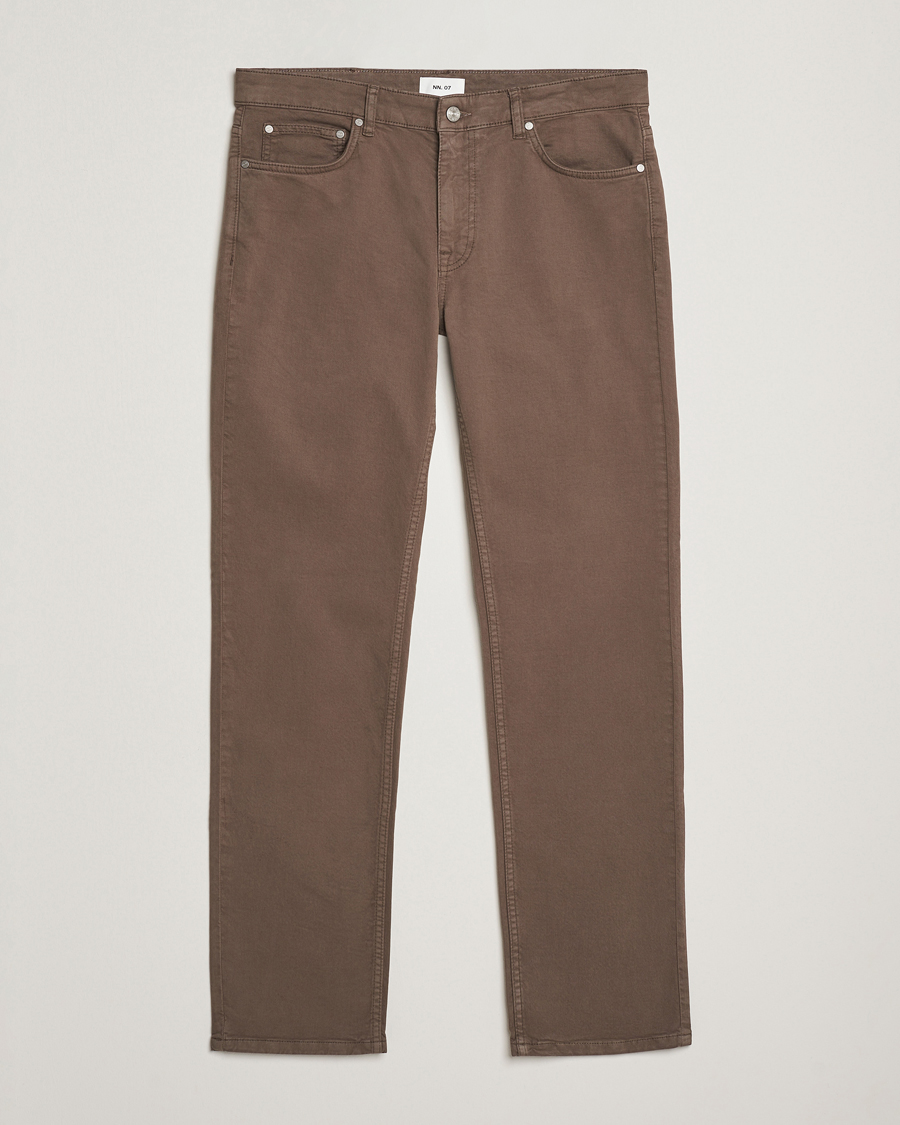 Men | Trousers | NN07 | Tony 5-Pocket Pants Mable Husk
