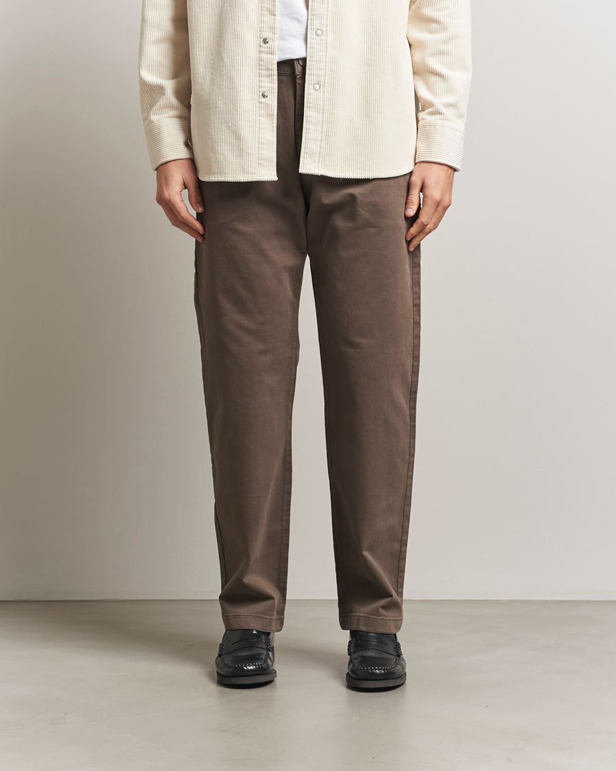 Men | Trousers | NN07 | Aden Regular Fit Chinos Mable Husk