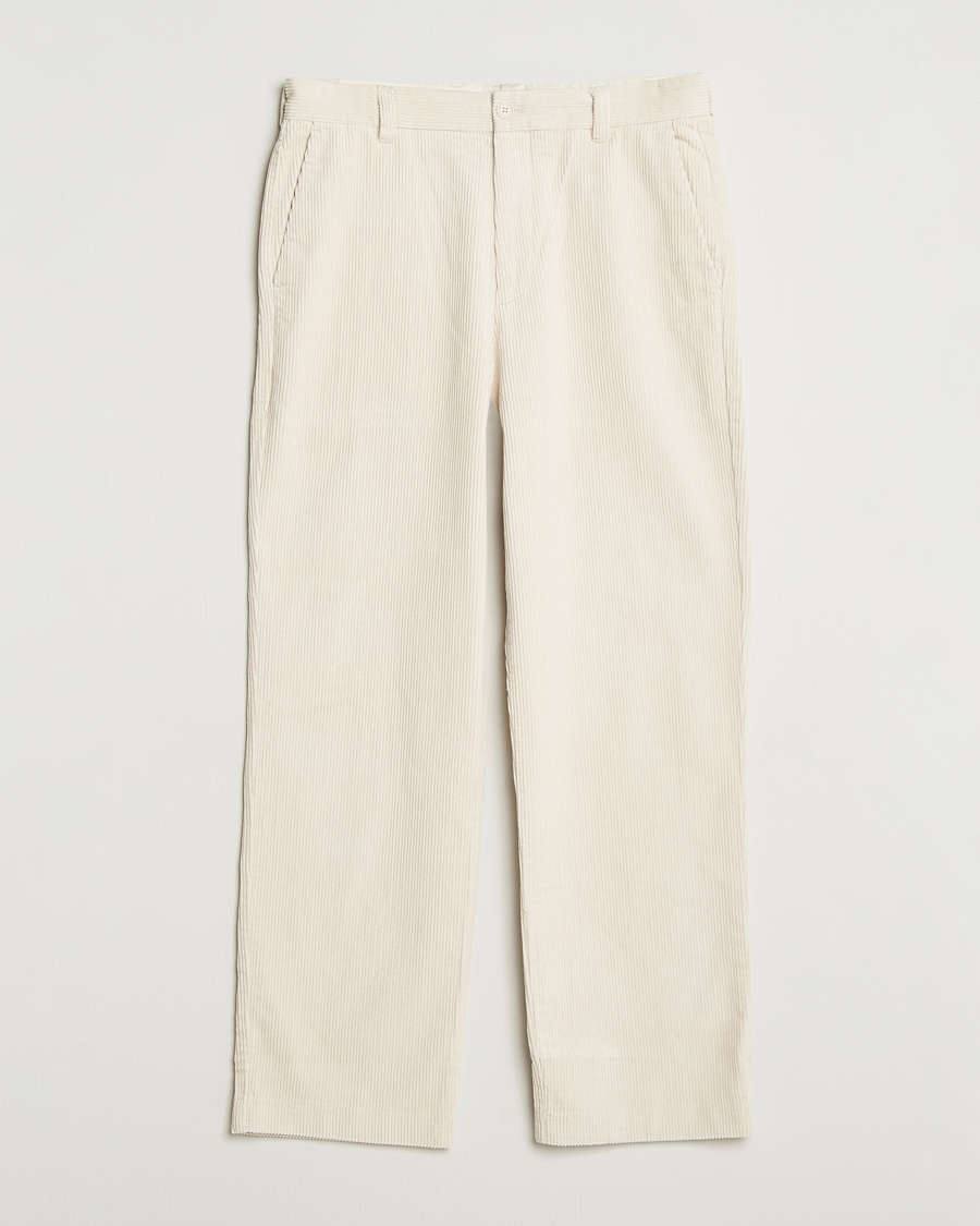 Men |  | NN07 | Paw Relaxed Fit Corduroy Trousers Ivory