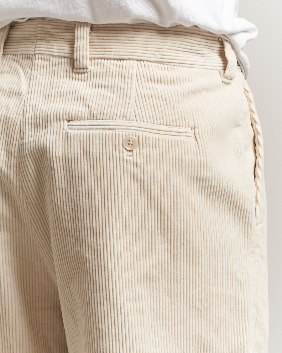 Men | Trousers | NN07 | Paw Relaxed Fit Corduroy Trousers Ivory